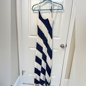 Ralph Lauren Navy and White Rugby Shirt